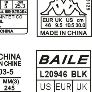 Shoes Tongue Silicone Heat Seal Mark