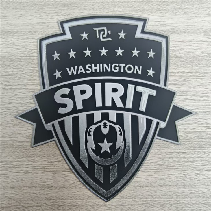 Printing Gradient Color Silicone Heat Transfer Patches For Garments factory